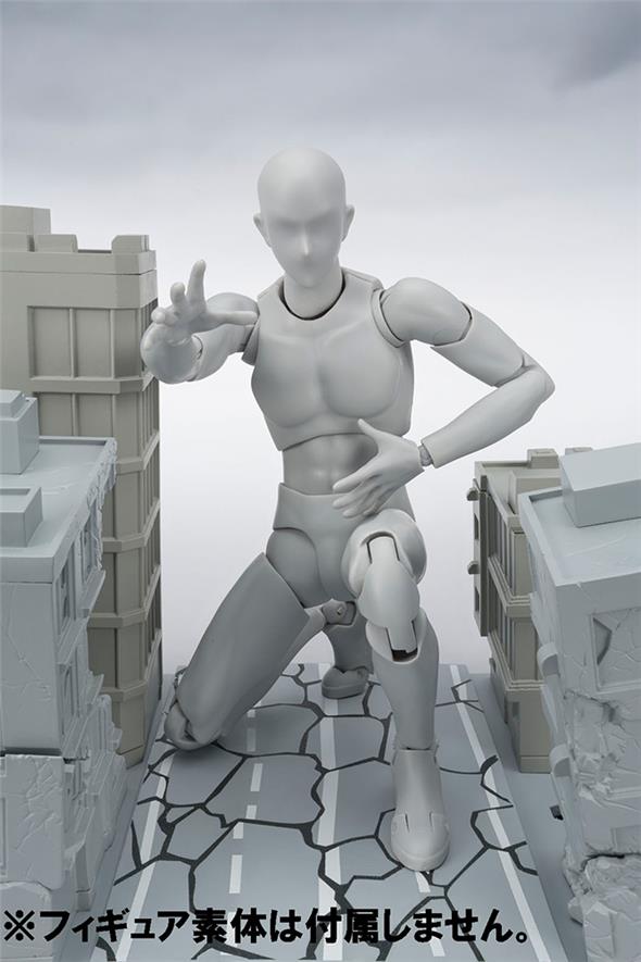 S.H. FIGUARTS TAMASHII OPTION ACT BUILDING DAMAGE VER