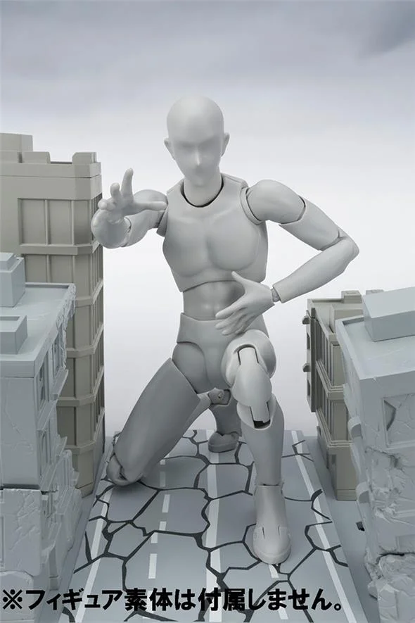 S.H. FIGUARTS TAMASHII OPTION ACT BUILDING DAMAGE VER