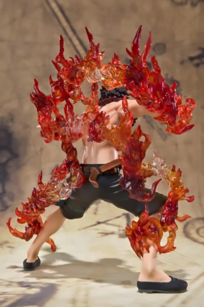 ONE PIECE - FIGUARTS ZERO PORTUGASE ACE BATTLE VER - RISTAMPA