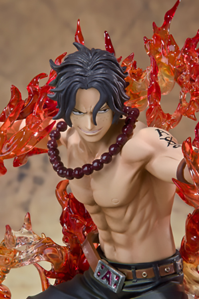 ONE PIECE - FIGUARTS ZERO PORTUGASE ACE BATTLE VER - RISTAMPA