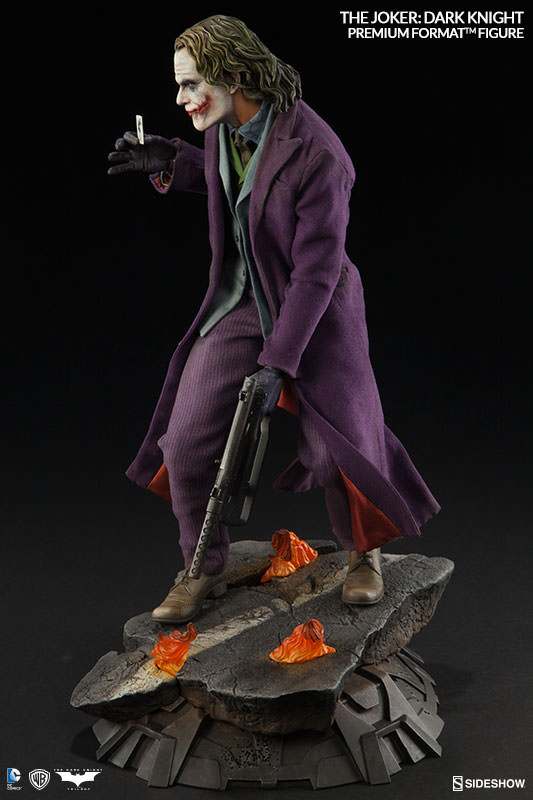 SIDESHOW - DARK KNIGHT JOKER PREM FORMIUM FORMAT