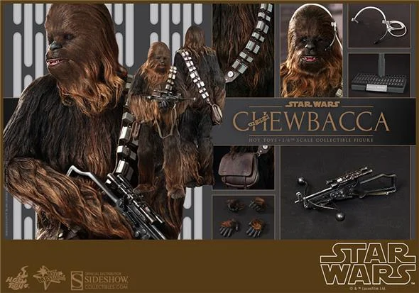 1/6 HOT TOYS - STAR WARS CHEWBACCA - RISTAMPA