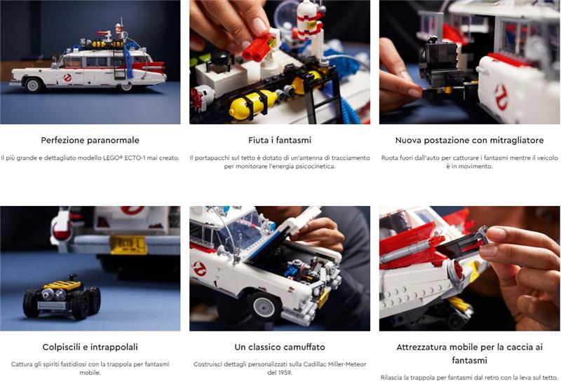 LEGO CREATOR EXPERT ECTO-1 GHOSTBUSTERS #10274