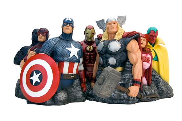 AVENGERS ASSEMBLE ALEX ROSS SCULPTURE