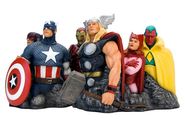 AVENGERS ASSEMBLE ALEX ROSS SCULPTURE