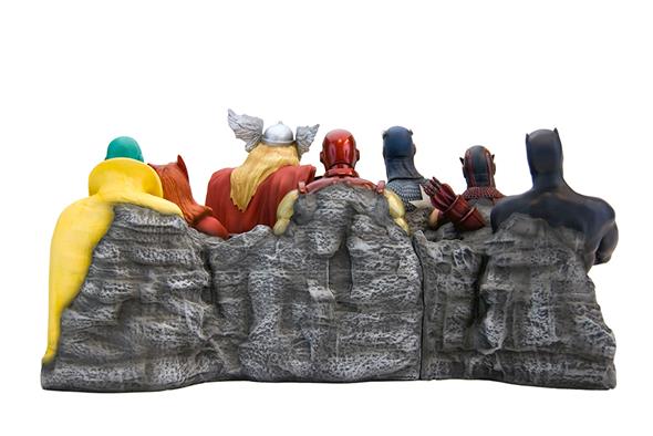 AVENGERS ASSEMBLE ALEX ROSS SCULPTURE