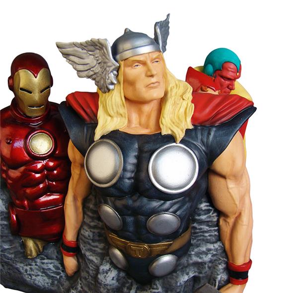 AVENGERS ASSEMBLE ALEX ROSS SCULPTURE
