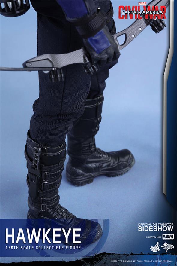 1/6 HOT TOYS - C.A. CIVIL WAR - HAWKEYE