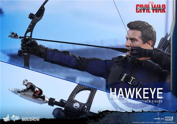 1/6 HOT TOYS - C.A. CIVIL WAR - HAWKEYE