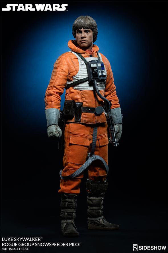 1/6 SIDESHOW - STAR WARS LUKE SKYWALKER ROGUE ROGUE GROUP PILOT