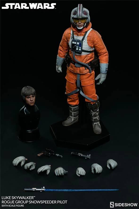 1/6 SIDESHOW - STAR WARS LUKE SKYWALKER ROGUE ROGUE GROUP PILOT