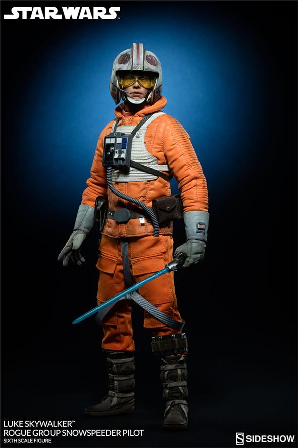 1/6 SIDESHOW - STAR WARS LUKE SKYWALKER ROGUE ROGUE GROUP PILOT