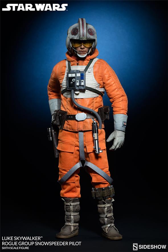 1/6 SIDESHOW - STAR WARS LUKE SKYWALKER ROGUE ROGUE GROUP PILOT