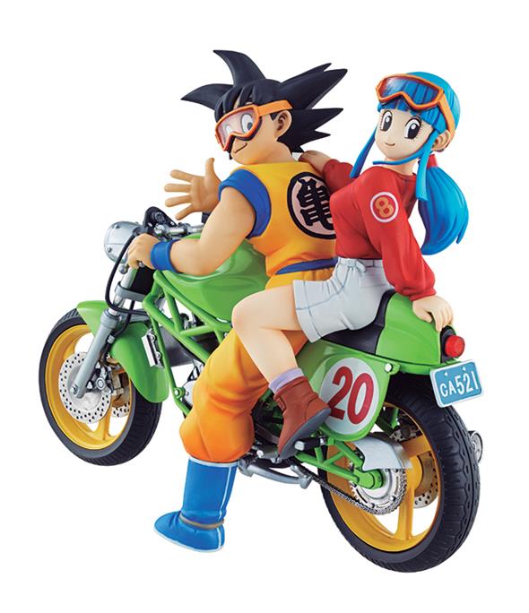DRAGONBALL SON GOKU & CHICHI DESK REAL MCCY