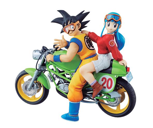 DRAGONBALL SON GOKU & CHICHI DESK REAL MCCY
