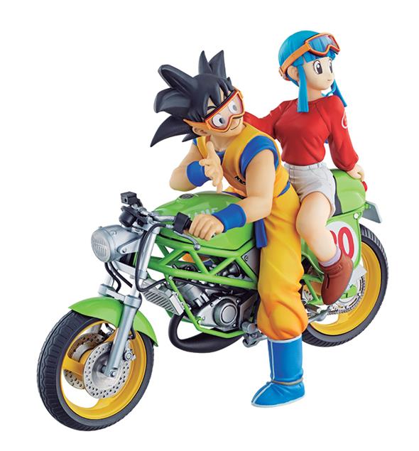 DRAGONBALL SON GOKU & CHICHI DESK REAL MCCY