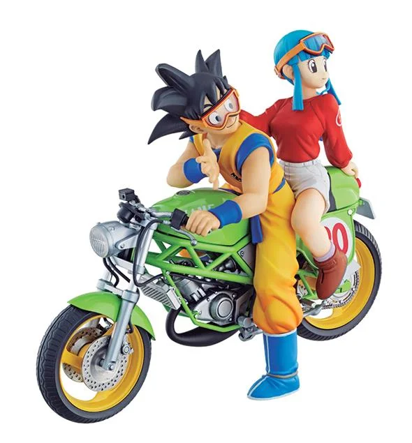 DRAGONBALL SON GOKU & CHICHI DESK REAL MCCY