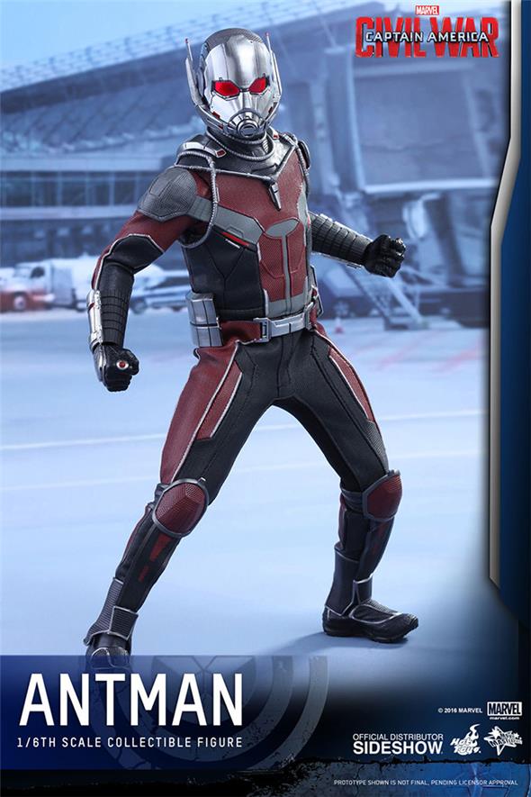 1/6 HOT TOYS - C.A. CIVIL WAR - ANT-MAN