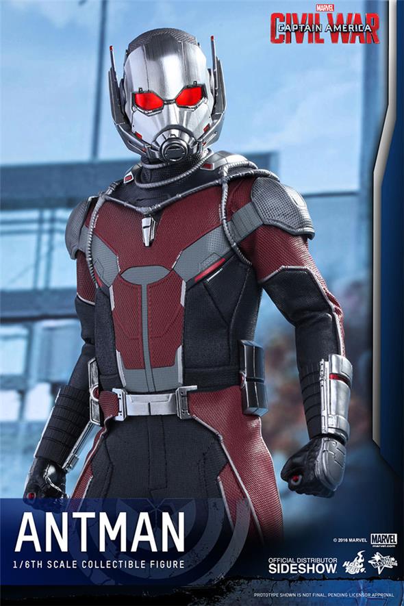 1/6 HOT TOYS - C.A. CIVIL WAR - ANT-MAN