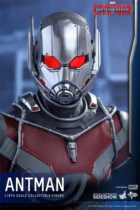 1/6 HOT TOYS - C.A. CIVIL WAR - ANT-MAN