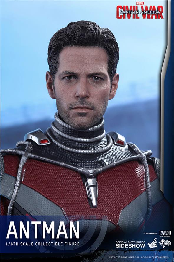 1/6 HOT TOYS - C.A. CIVIL WAR - ANT-MAN