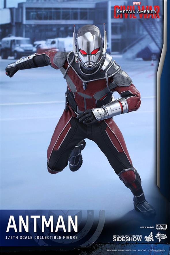 1/6 HOT TOYS - C.A. CIVIL WAR - ANT-MAN
