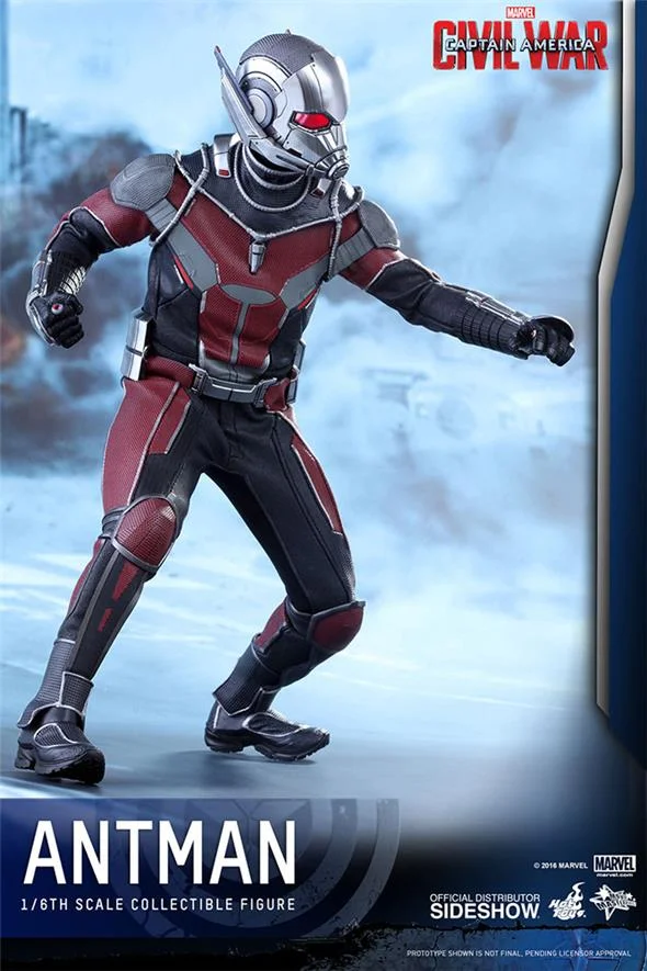 1/6 HOT TOYS - C.A. CIVIL WAR - ANT-MAN