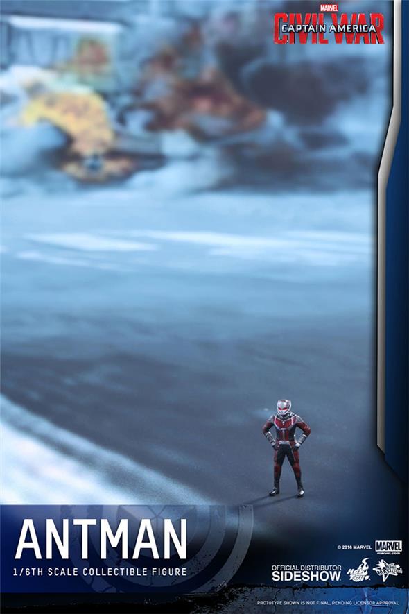 1/6 HOT TOYS - C.A. CIVIL WAR - ANT-MAN