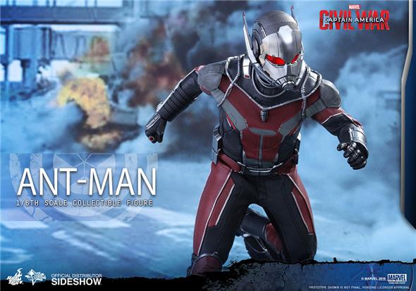 1/6 HOT TOYS - C.A. CIVIL WAR - ANT-MAN