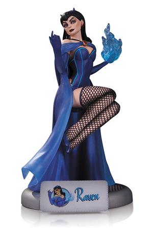 dc-direct-comics-bombshells-raven-statue