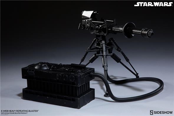 1/6 SIDESHOW - STAR WARS E-WEB REPEATING BLASTER FIGURE
