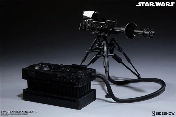 1/6 SIDESHOW - STAR WARS E-WEB REPEATING BLASTER FIGURE