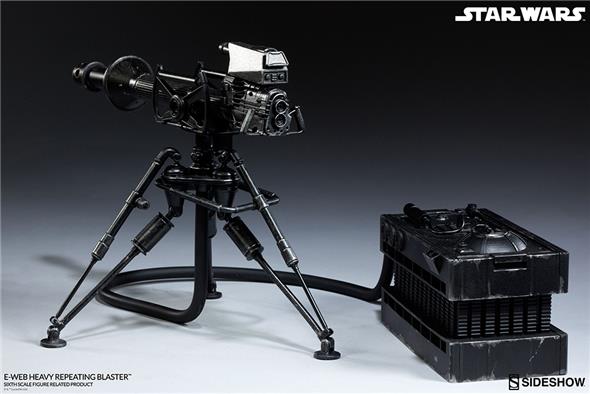 1/6 SIDESHOW - STAR WARS E-WEB REPEATING BLASTER FIGURE