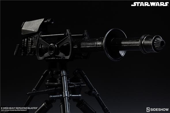 1/6 SIDESHOW - STAR WARS E-WEB REPEATING BLASTER FIGURE