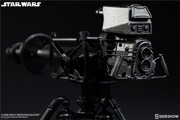 1/6 SIDESHOW - STAR WARS E-WEB REPEATING BLASTER FIGURE