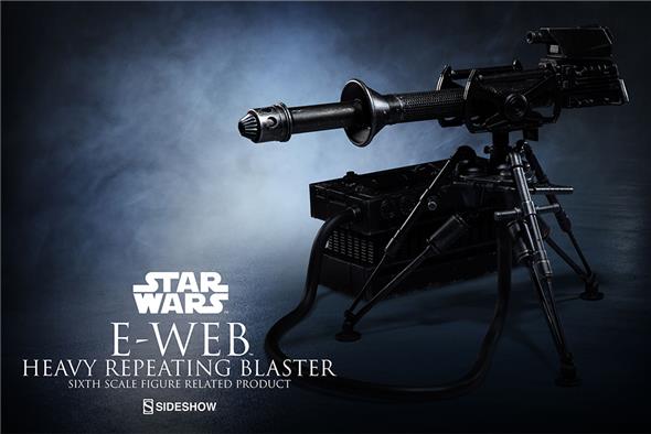 1/6 SIDESHOW - STAR WARS E-WEB REPEATING BLASTER FIGURE