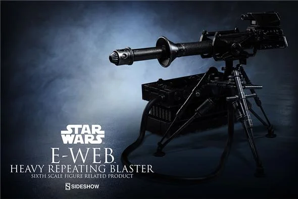 1/6 SIDESHOW - STAR WARS E-WEB REPEATING BLASTER FIGURE