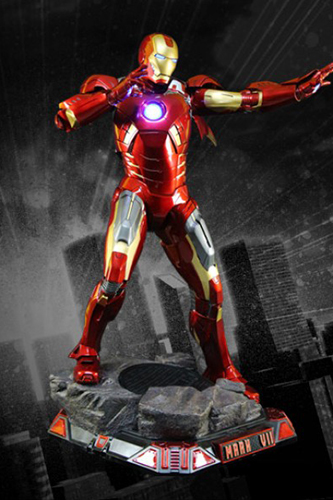 1/2 IRON MAN MARK 7 FULL BODY STATUE