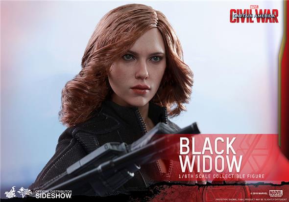 1/6 HOT TOYS - C.A. CIVIL WAR - BLACK WIDOW
