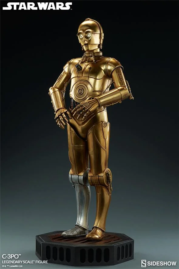 SIDESHOW STAR WARS - C-3PO LEGENDARY SCALE FIGURE