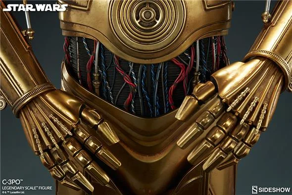 SIDESHOW STAR WARS - C-3PO LEGENDARY SCALE FIGURE