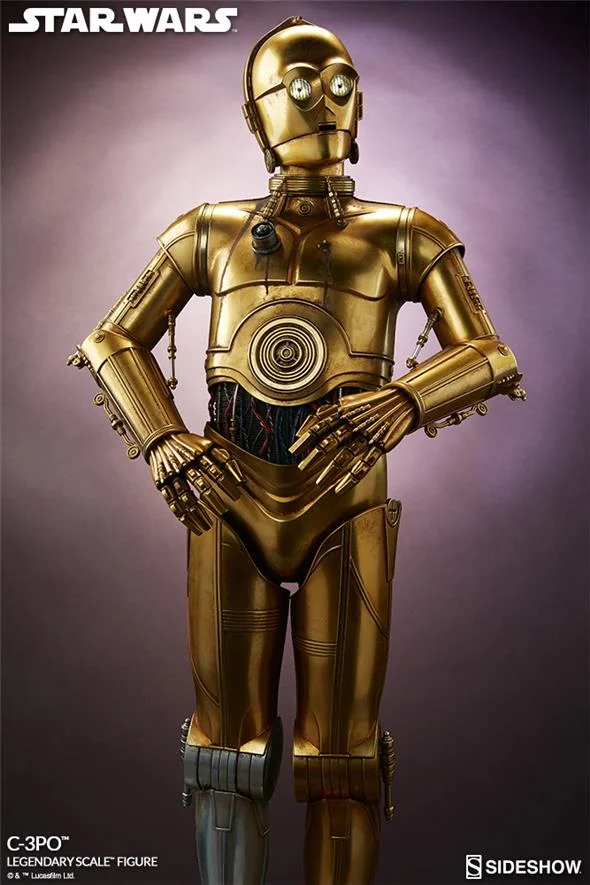 SIDESHOW STAR WARS - C-3PO LEGENDARY SCALE FIGURE