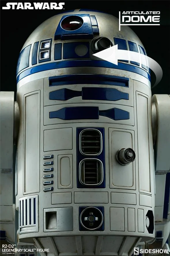 SIDESHOW STAR WARS - R2-D2 LEGENDARY SCALE FIGURE