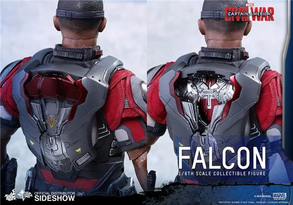 1/6 HOT TOYS - C.A. CIVIL WAR - FALCON