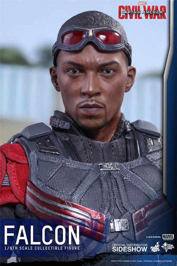 1/6 HOT TOYS - C.A. CIVIL WAR - FALCON