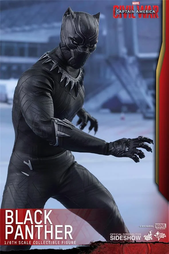 1/6 HOT TOYS - C.A. CIVIL WAR - BLACK PANTHER