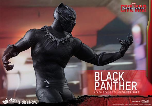 1/6 HOT TOYS - C.A. CIVIL WAR - BLACK PANTHER