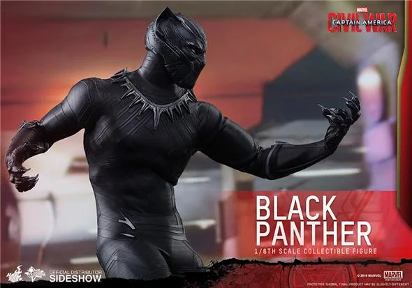1/6 HOT TOYS - C.A. CIVIL WAR - BLACK PANTHER