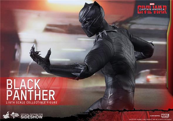 1/6 HOT TOYS - C.A. CIVIL WAR - BLACK PANTHER