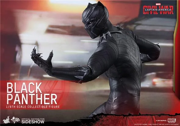 1/6 HOT TOYS - C.A. CIVIL WAR - BLACK PANTHER